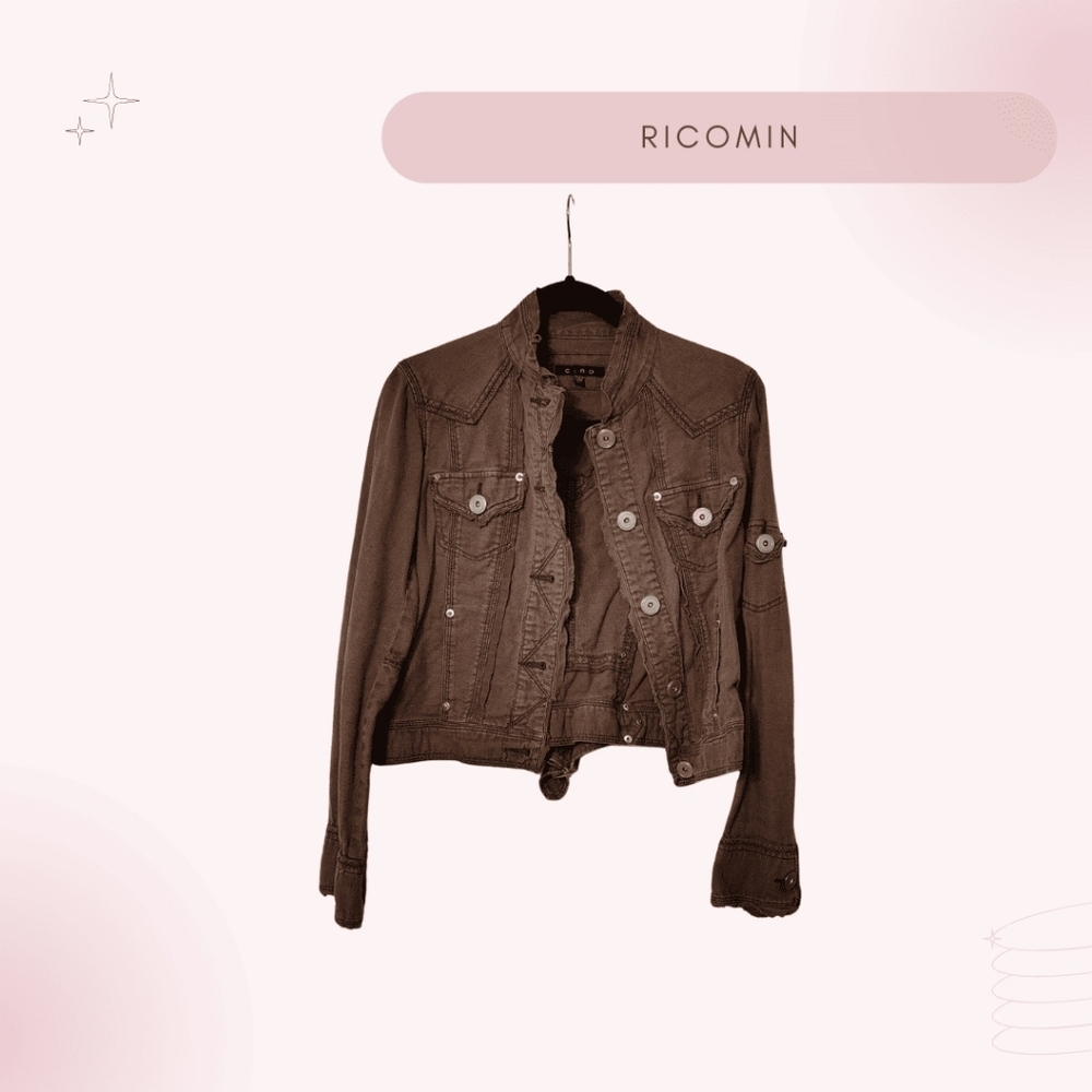 Brown Casual Jacket